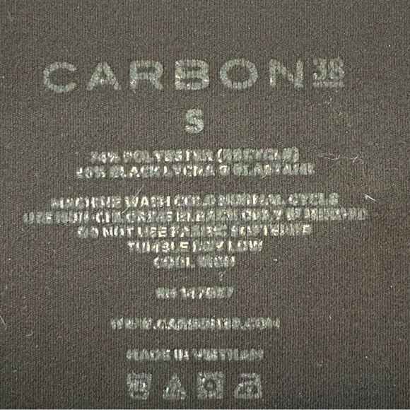 Carbon 38 Leggings Size S In Black - Picture 6 of 7
